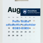 Penn State Academic Calendar Fall 2025 Aliza Korney