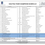 Pga Tour 2025 Schedule