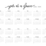 Printable Calendar For 2024 2025 Trude Hortense