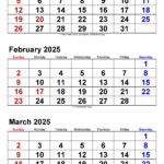 Quarterly Calendars 2025 Free Printable Excel Templates