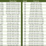 Redweek Timeshare Weeks Calendar 2025 Calendar Carla Cosette