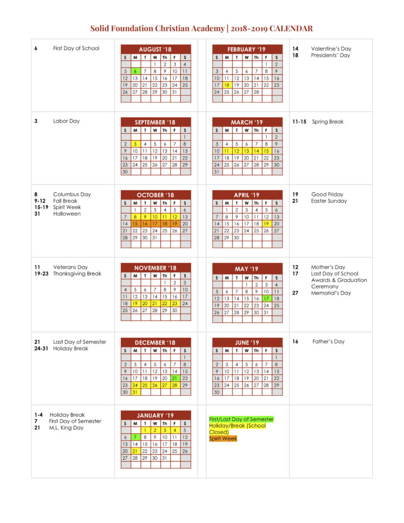 Sfca School Calendar 2024 2025 Darell Maddalena