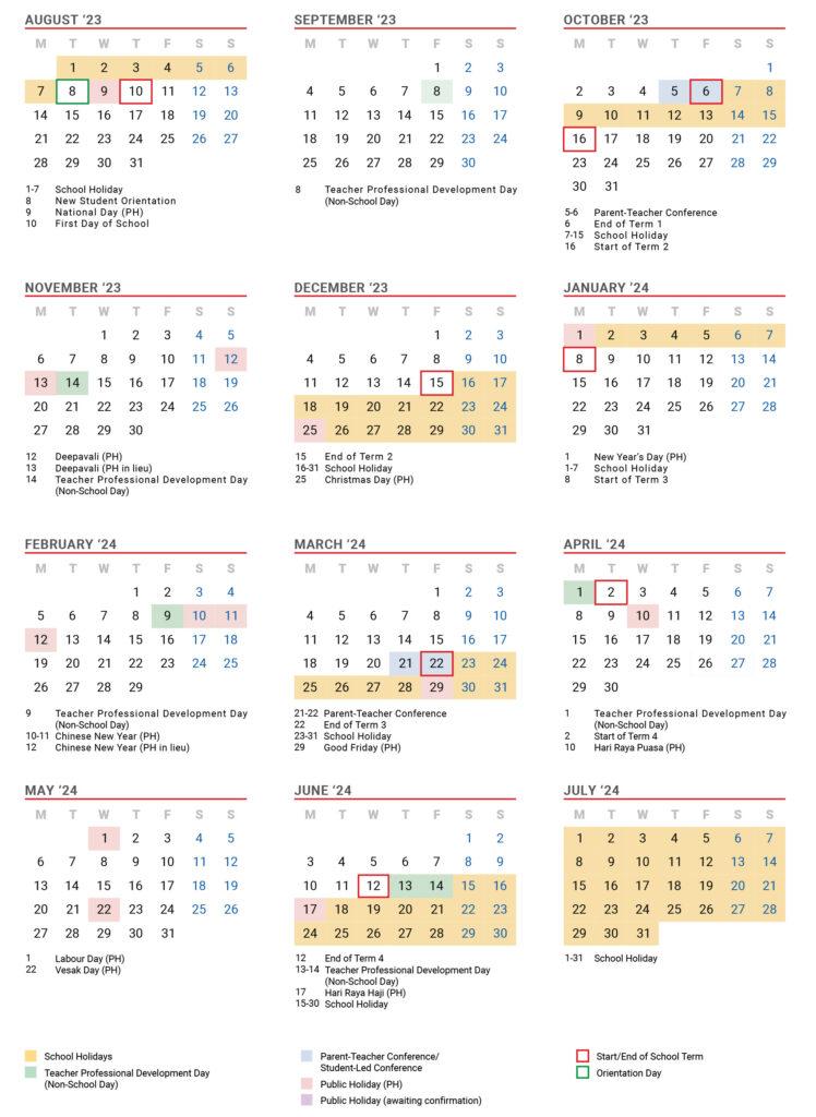 Singapore School Holidays 2025 A Comprehensive Guide Calendar 2025 