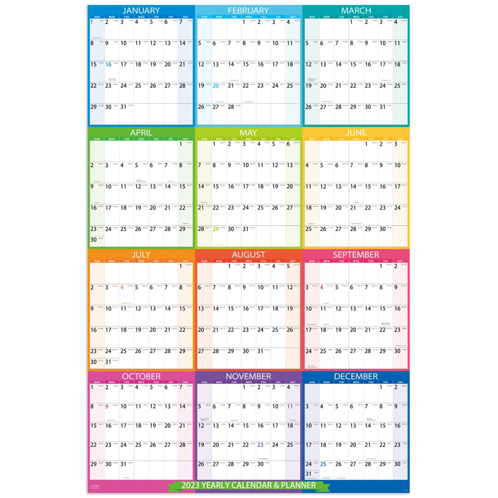 Snapklik 2024 2025 Yearly Wall Calendar 2024 2025 Wall Calendar