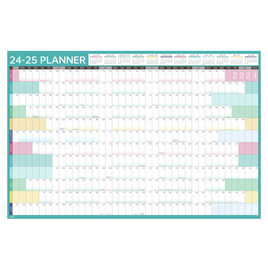 Snapklik 2024 2025 Yearly Wall Calendar Wall Calendar 2024 2025