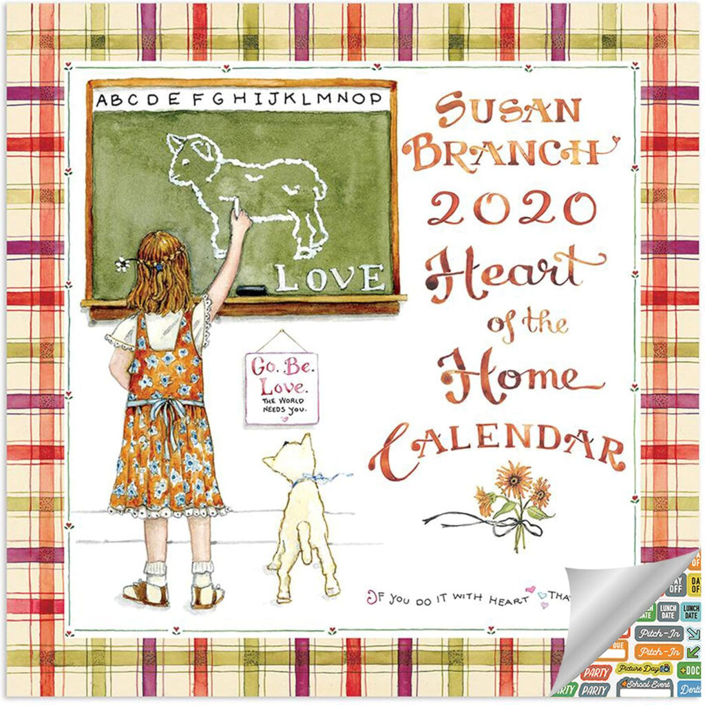 Susan Branch Heart Of The Home 2025 Calendar Calculator Download 