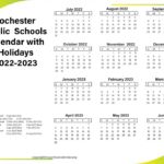 The University Of Rochester 2025 Calendar A Comprehensive Guide To