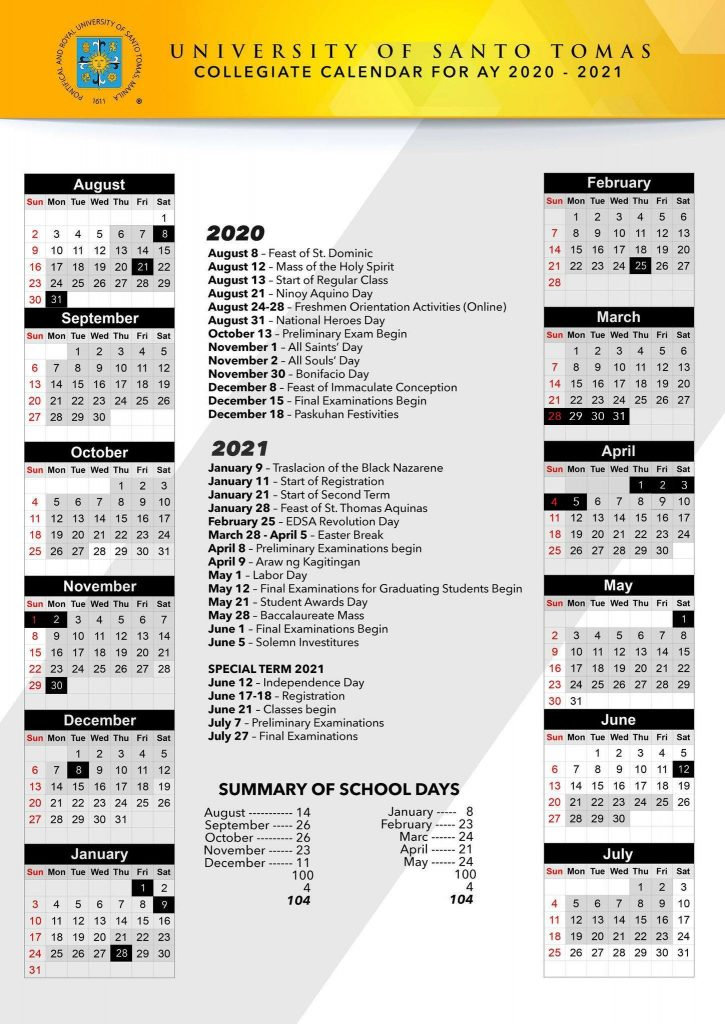 University Of St Augustine Academic Calendar 2024 Kala Salomi