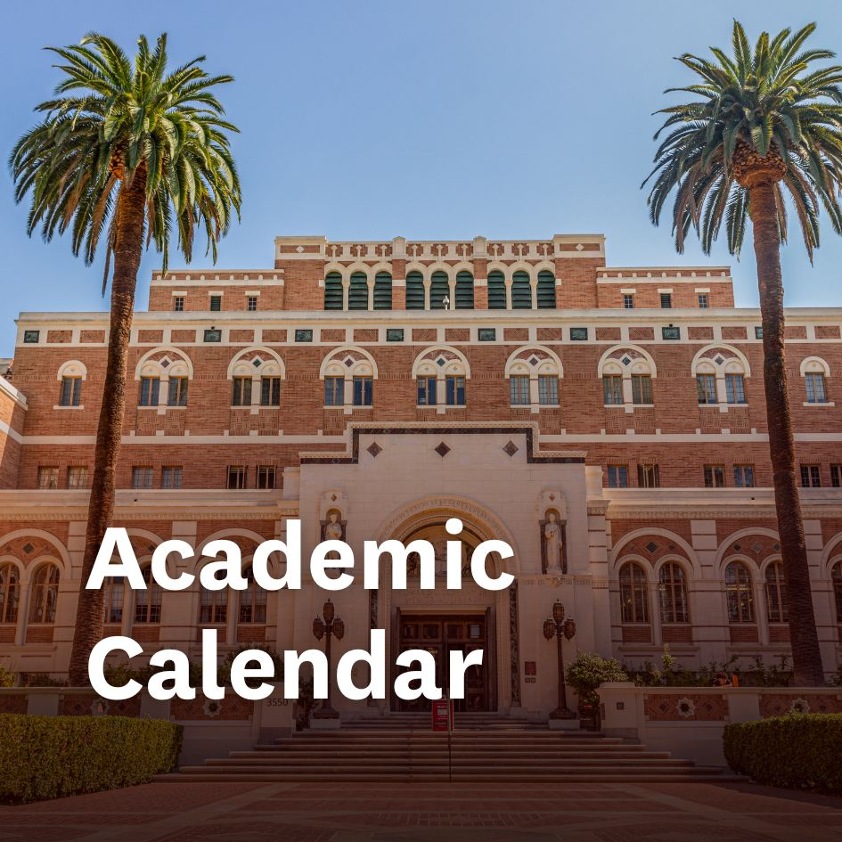 Usc Academic Calendar 2025 To 2025 Sunny Joscelin