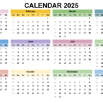 Usps Color Calendar 2025 Pdf Download Roz Leshia