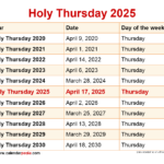 When Is Holy Thursday 2024 Tony Wenona