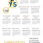 Yadkin County Schools Calendar Holidays 2023 2024